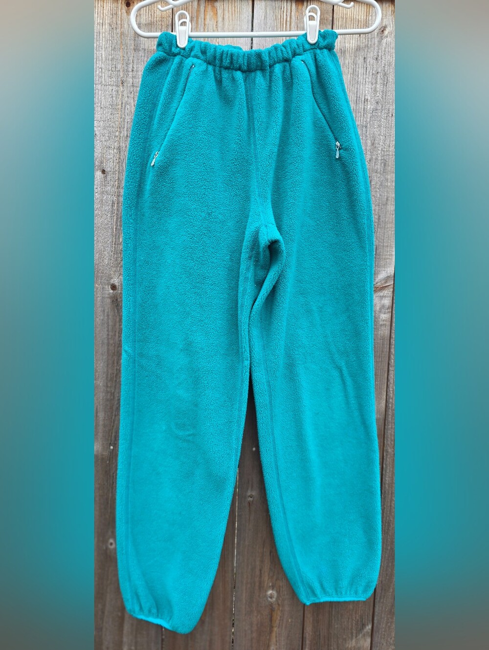 L.L. Bean Teal Fleece Joggers